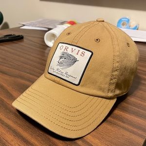 Orvis Vintage Salmon Fly Twill Cap